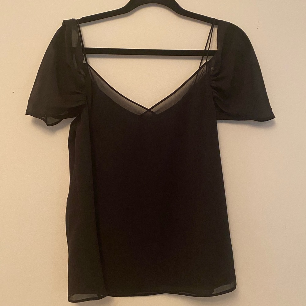 Ever New Draped Sleeve Top